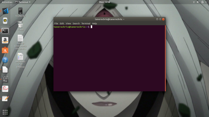 Linux Terminal Screen Short