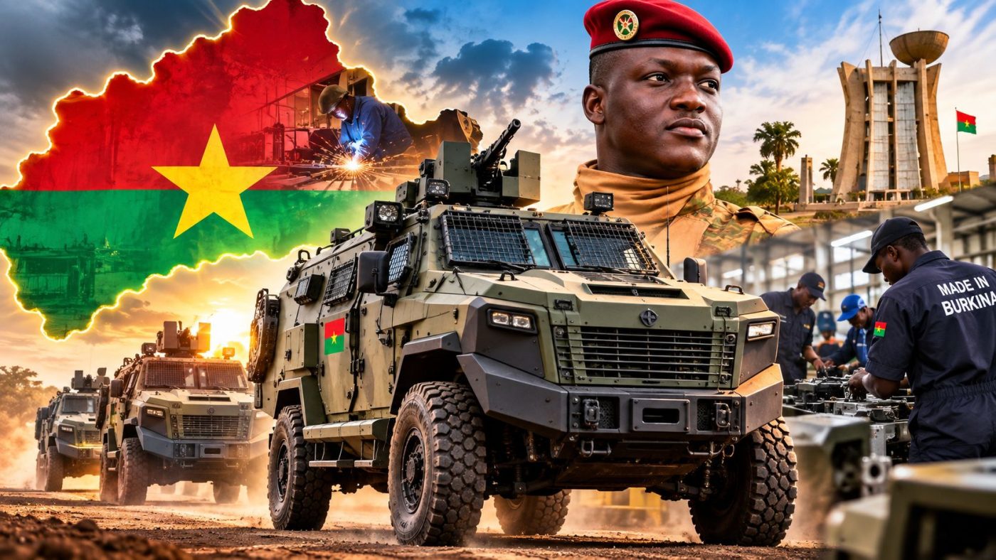 🇧🇫 Des blindés « Made in Burkina » : une nouvelle étape pour l’industrie locale